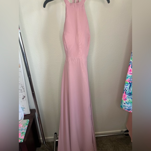 Azazie Clarice Size A4 in Dusty Rose - Picture 2 of 4